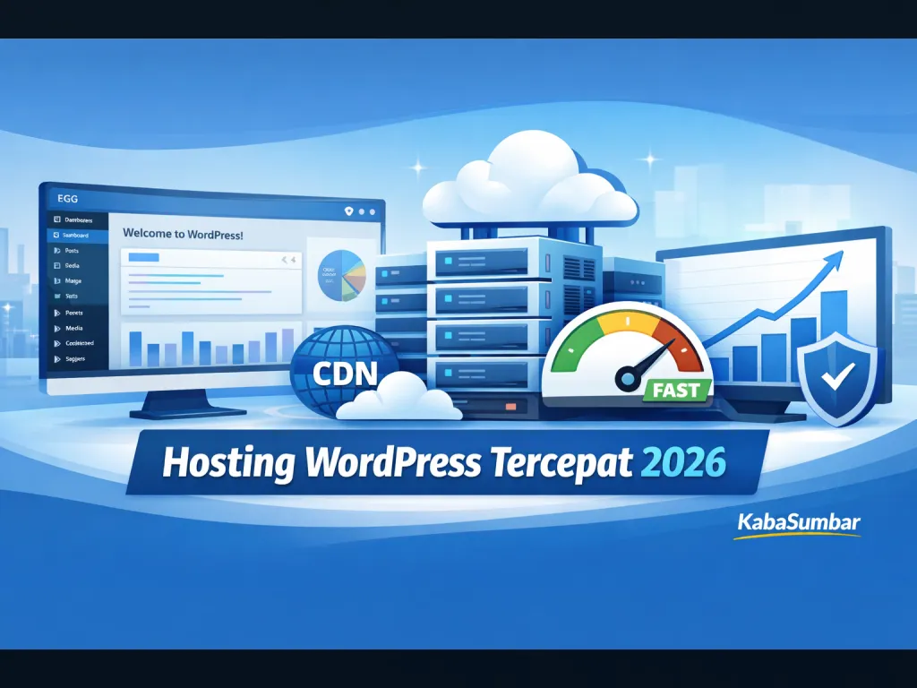 Hosting WordPress Terbaik 2026: Pilihan Cepat untuk Website Bisnis, Blog, dan Toko Online